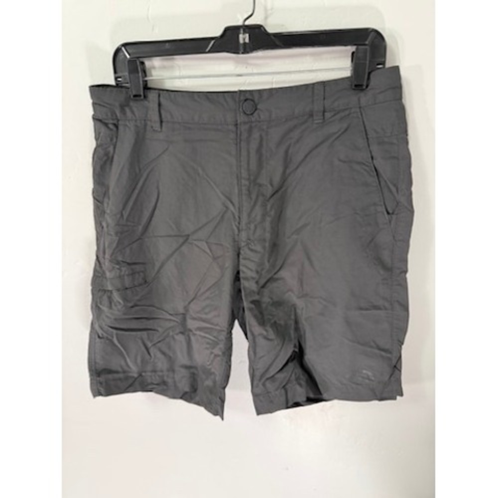 The North Face Mens Charcoal Gray Cargo Shorts Size 32 Outdoor Hiking